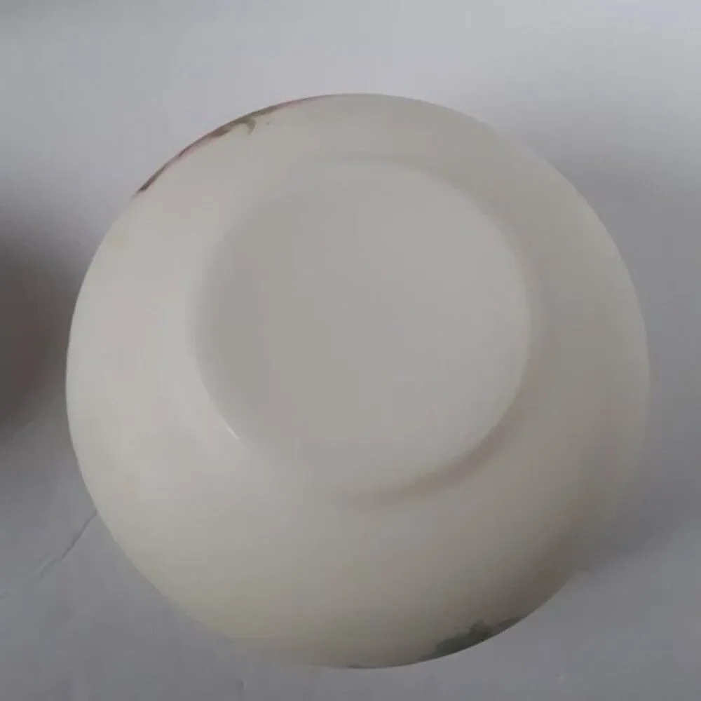 Vintage Hand Painted Rose Cottagecore Decor Jar